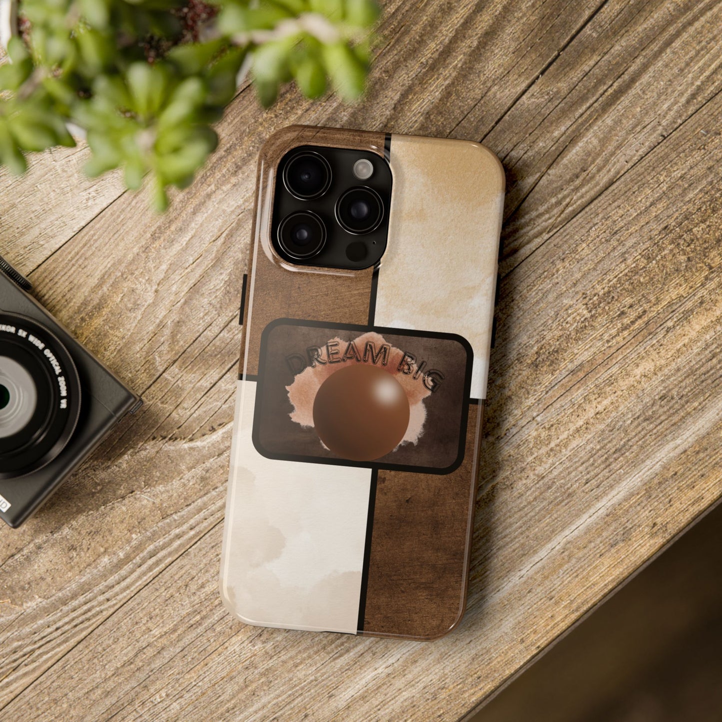 Dream Big Tough Phone Cases, Inspirational Gifts, Motivational Phone Cover, Durable Cases for Daily Use, Unique Phone Accessories