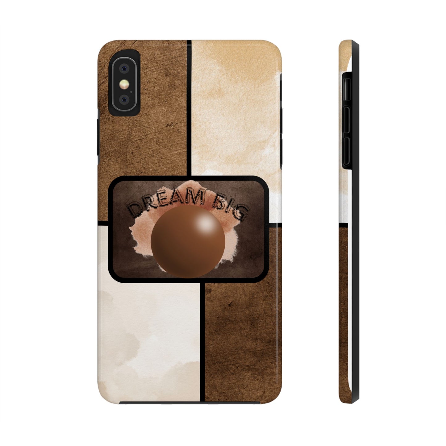 Dream Big Tough Phone Cases, Inspirational Gifts, Motivational Phone Cover, Durable Cases for Daily Use, Unique Phone Accessories
