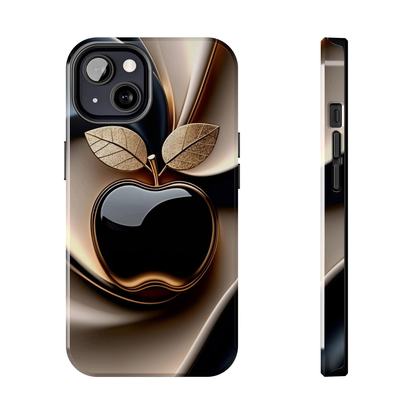 Sleek Apple-Inspired Tough Phone Cases, Stylish Smartphone Protection, Gift for Tech Lovers, Unique Phone Accessories | Iphone case
