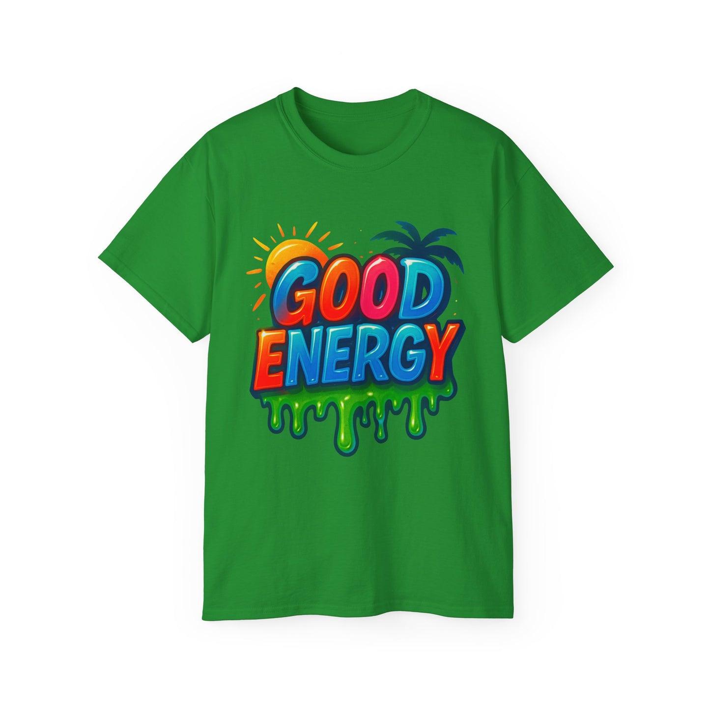 Tropical Vibes Tee - Good Energy Drip T-shirt