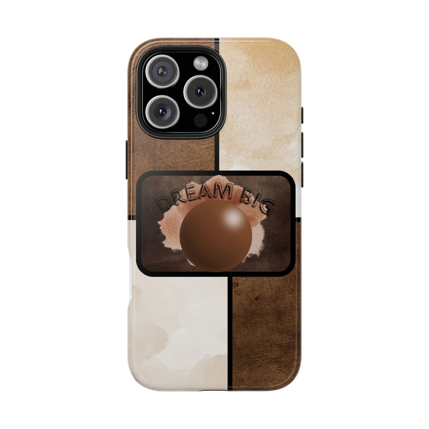 Dream Big Tough Phone Cases, Inspirational Gifts, Motivational Phone Cover, Durable Cases for Daily Use, Unique Phone Accessories
