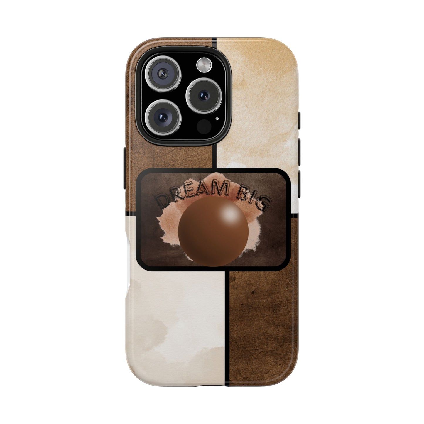 Dream Big Tough Phone Cases, Inspirational Gifts, Motivational Phone Cover, Durable Cases for Daily Use, Unique Phone Accessories