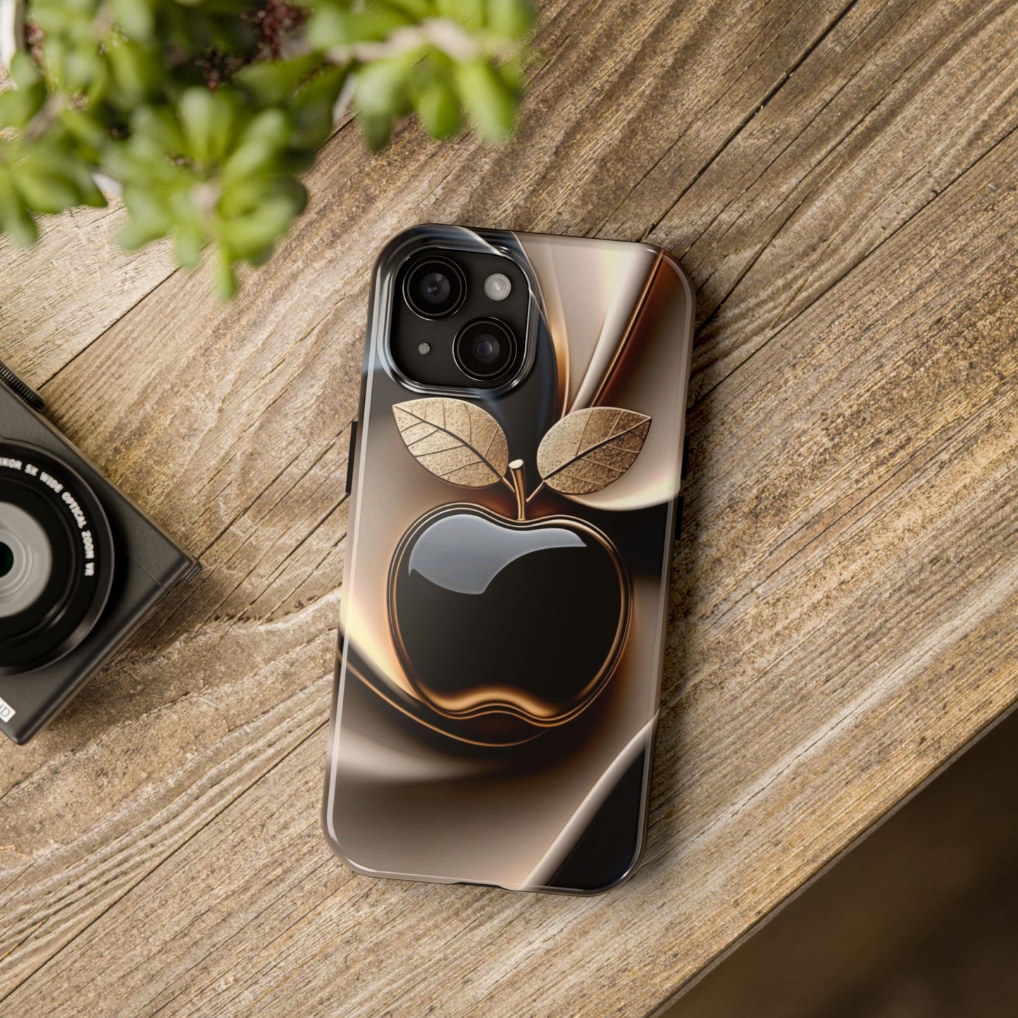 Sleek Apple-Inspired Tough Phone Cases, Stylish Smartphone Protection, Gift for Tech Lovers, Unique Phone Accessories | Iphone case
