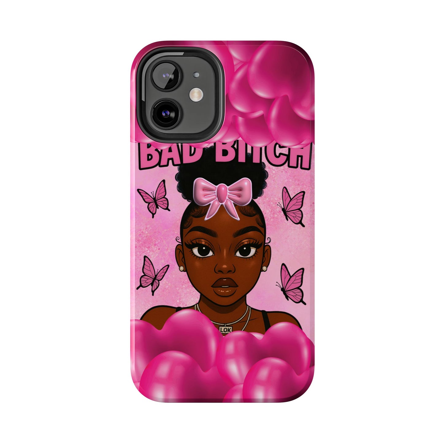 Bad Bitch Tough Phone Case - Stylish Protection for Trendsetters