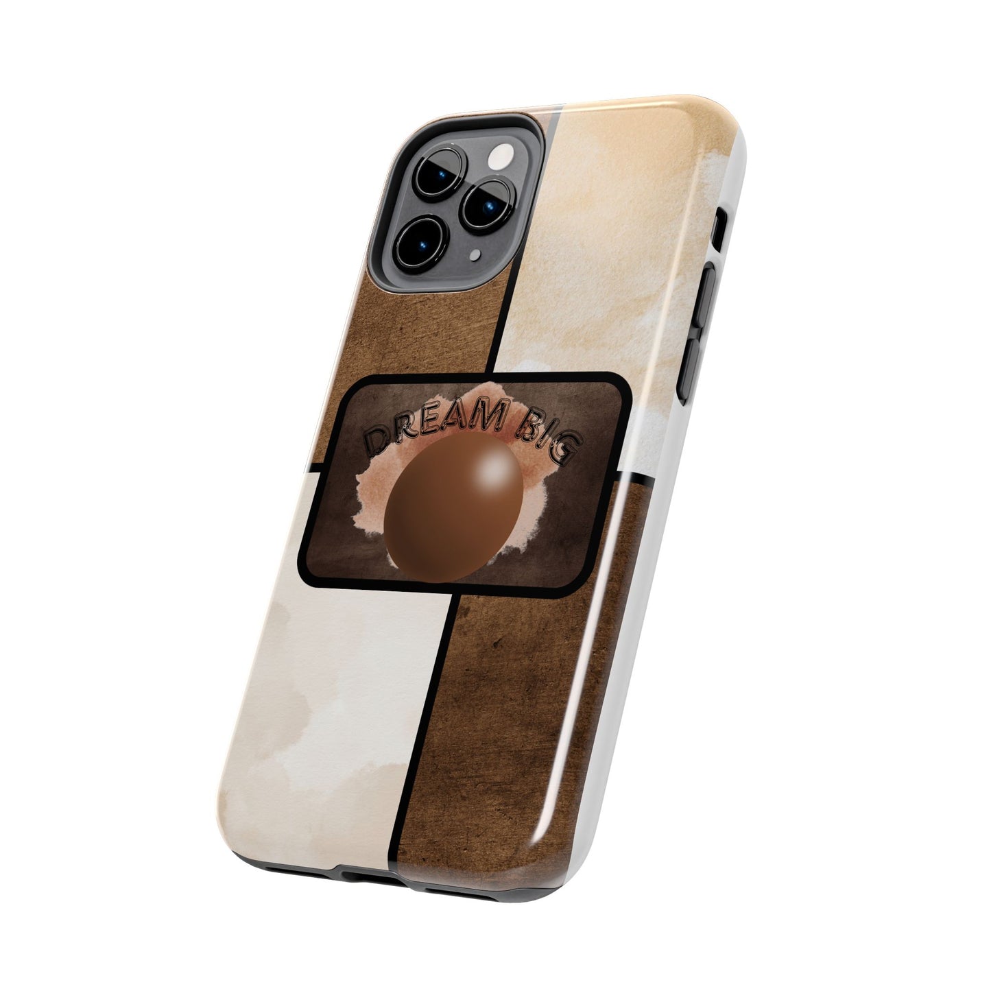 Dream Big Tough Phone Cases, Inspirational Gifts, Motivational Phone Cover, Durable Cases for Daily Use, Unique Phone Accessories