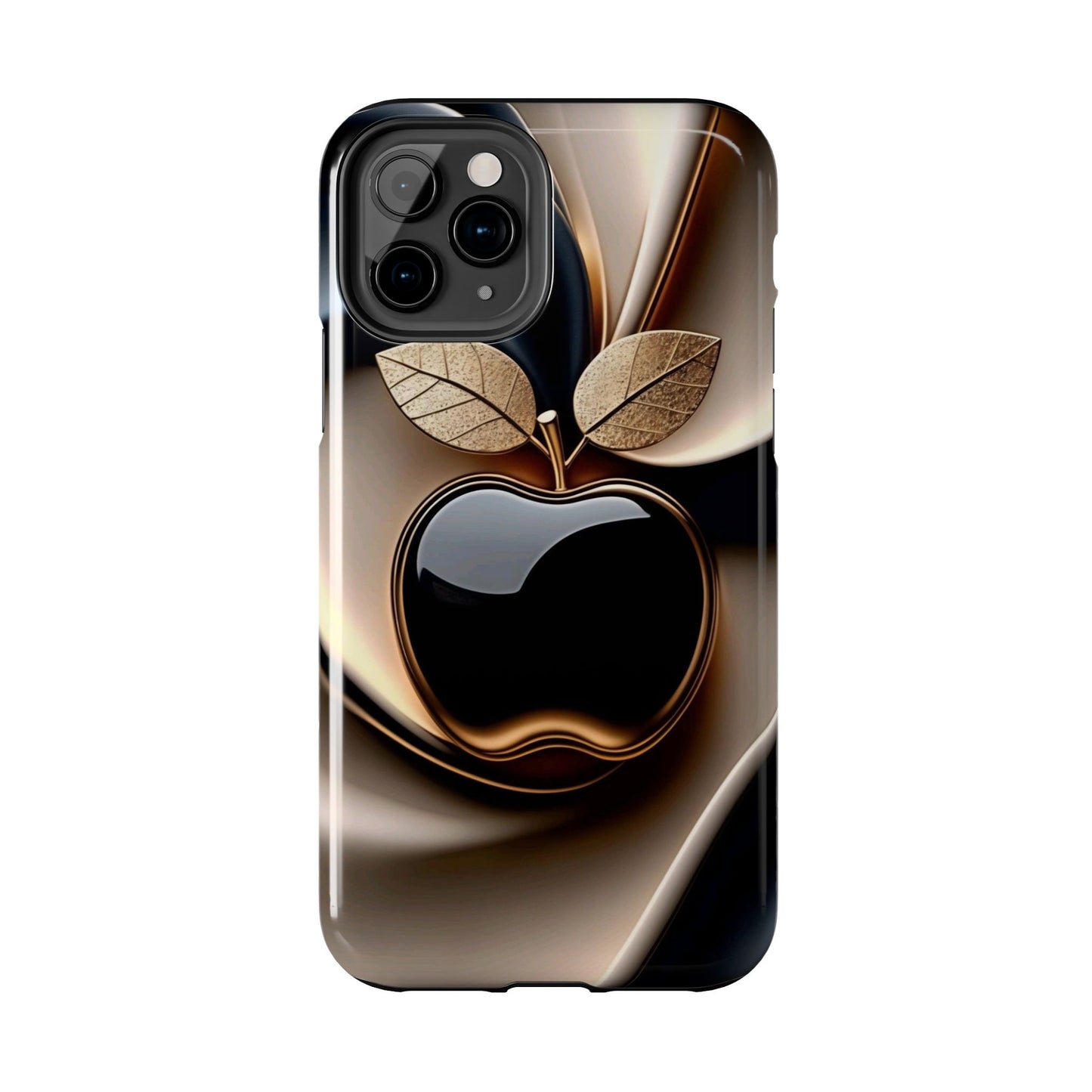 Sleek Apple-Inspired Tough Phone Cases, Stylish Smartphone Protection, Gift for Tech Lovers, Unique Phone Accessories | Iphone case