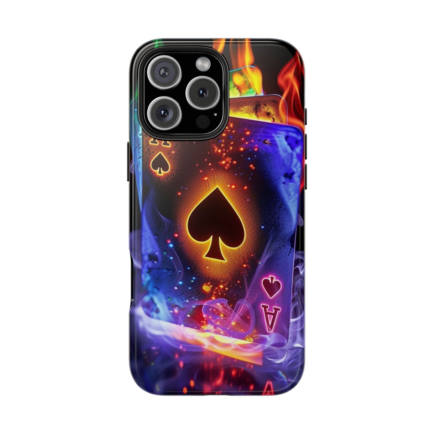 Ace of Spades Tough Phone Cases, Gaming Phone Cover, Gift for Gamers, Protective Case, Stylish Phone Accessory, Unique Phone Case | Iphone case
