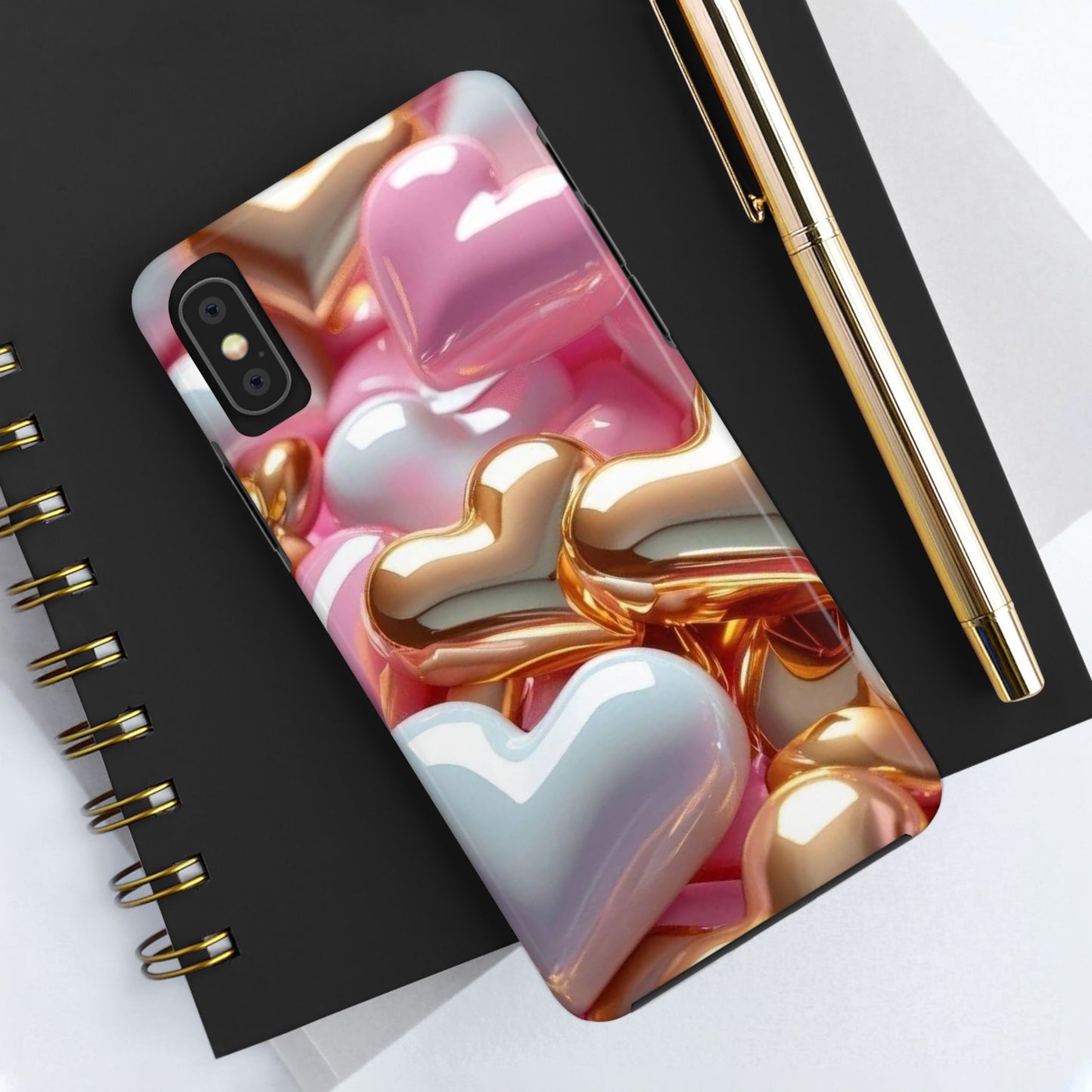 Heartfelt Tough Phone Cases - Colorful Protection for Love, Cute Gift for Valentine’s Day, Unique Phone Accessories, Stylish Heart [...]