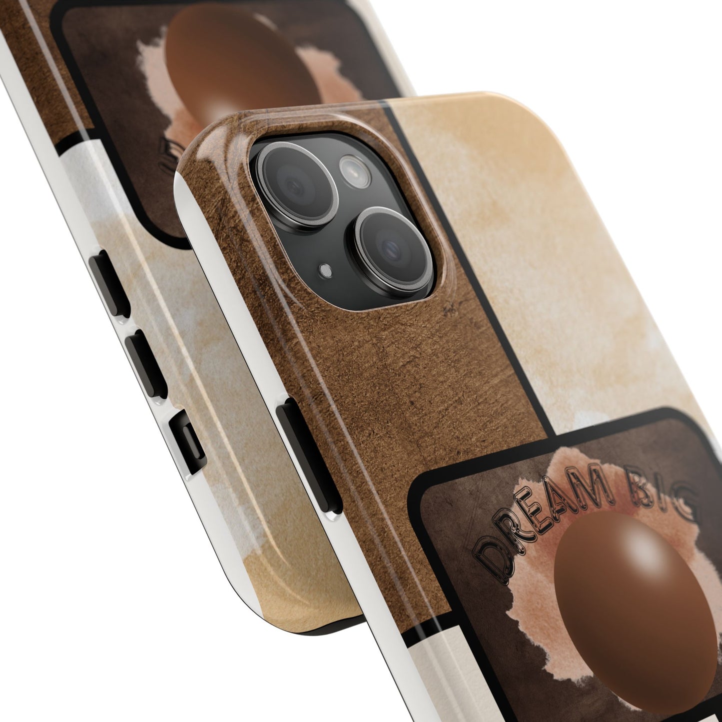 Dream Big Tough Phone Cases, Inspirational Gifts, Motivational Phone Cover, Durable Cases for Daily Use, Unique Phone Accessories
