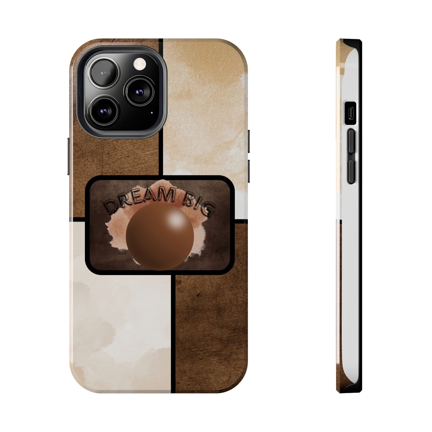 Dream Big Tough Phone Cases, Inspirational Gifts, Motivational Phone Cover, Durable Cases for Daily Use, Unique Phone Accessories