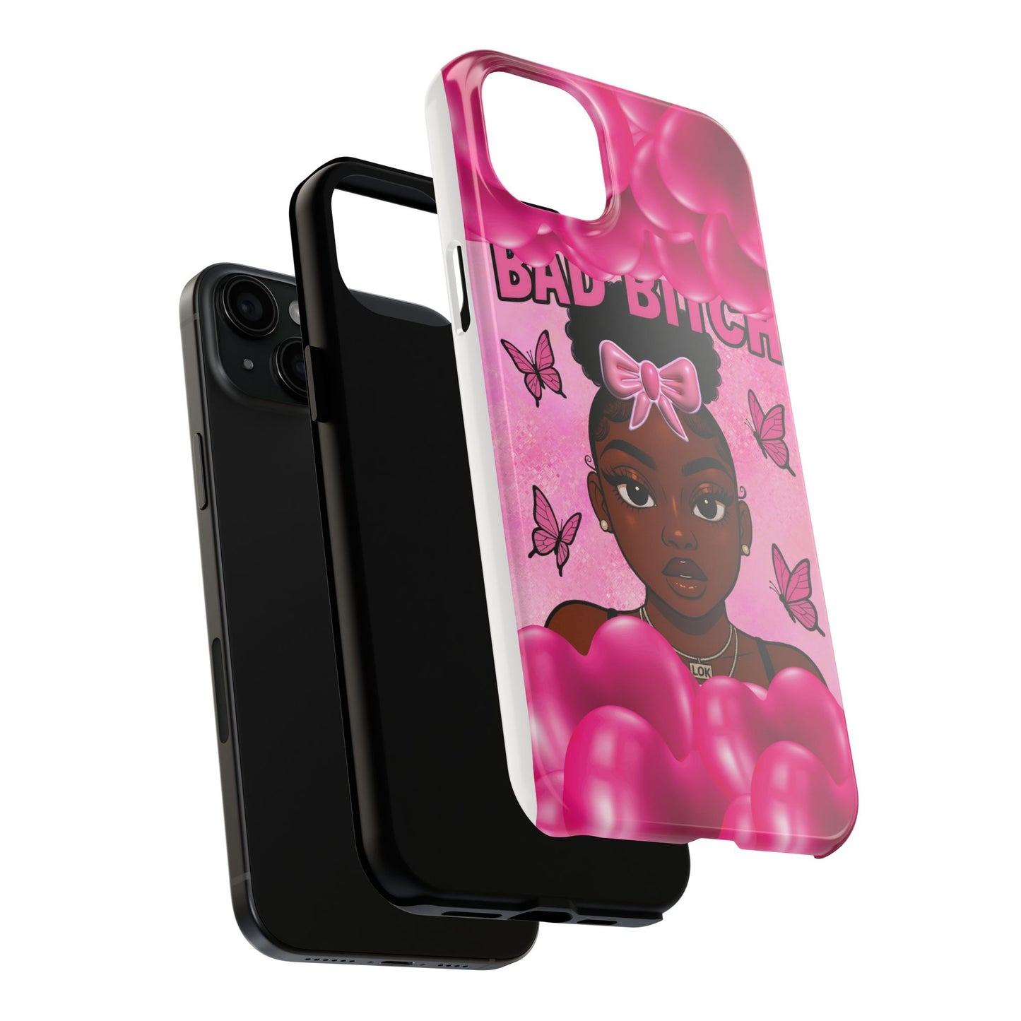 Bad Bitch Tough Phone Case - Stylish Protection for Trendsetters