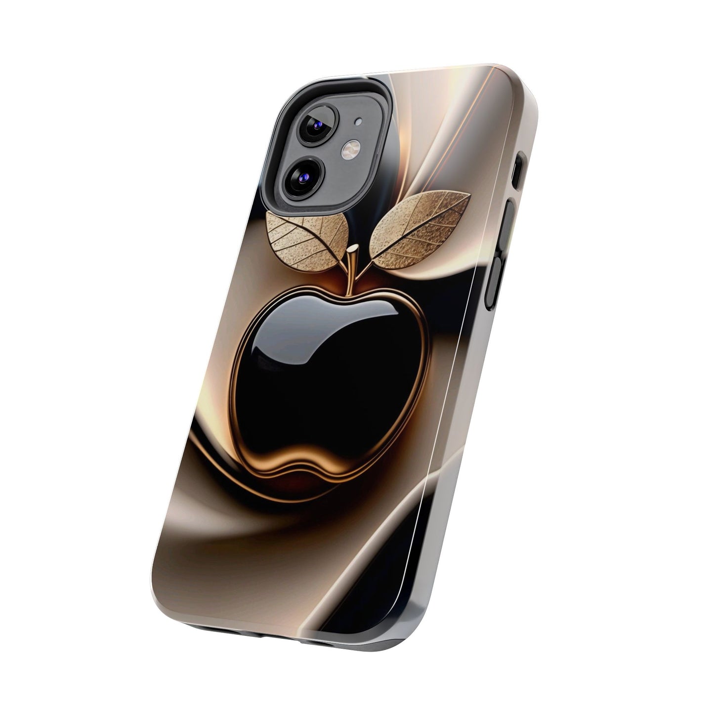 Sleek Apple-Inspired Tough Phone Cases, Stylish Smartphone Protection, Gift for Tech Lovers, Unique Phone Accessories | Iphone case