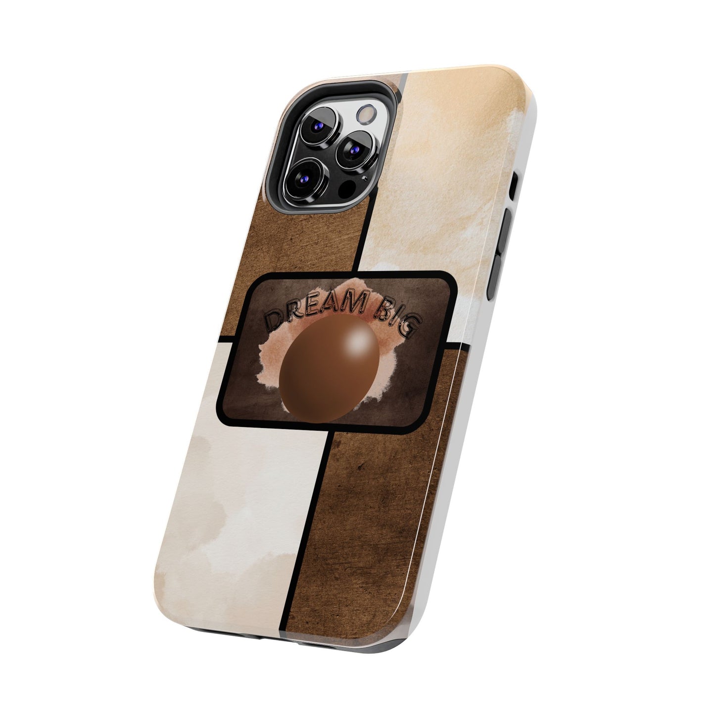 Dream Big Tough Phone Cases, Inspirational Gifts, Motivational Phone Cover, Durable Cases for Daily Use, Unique Phone Accessories