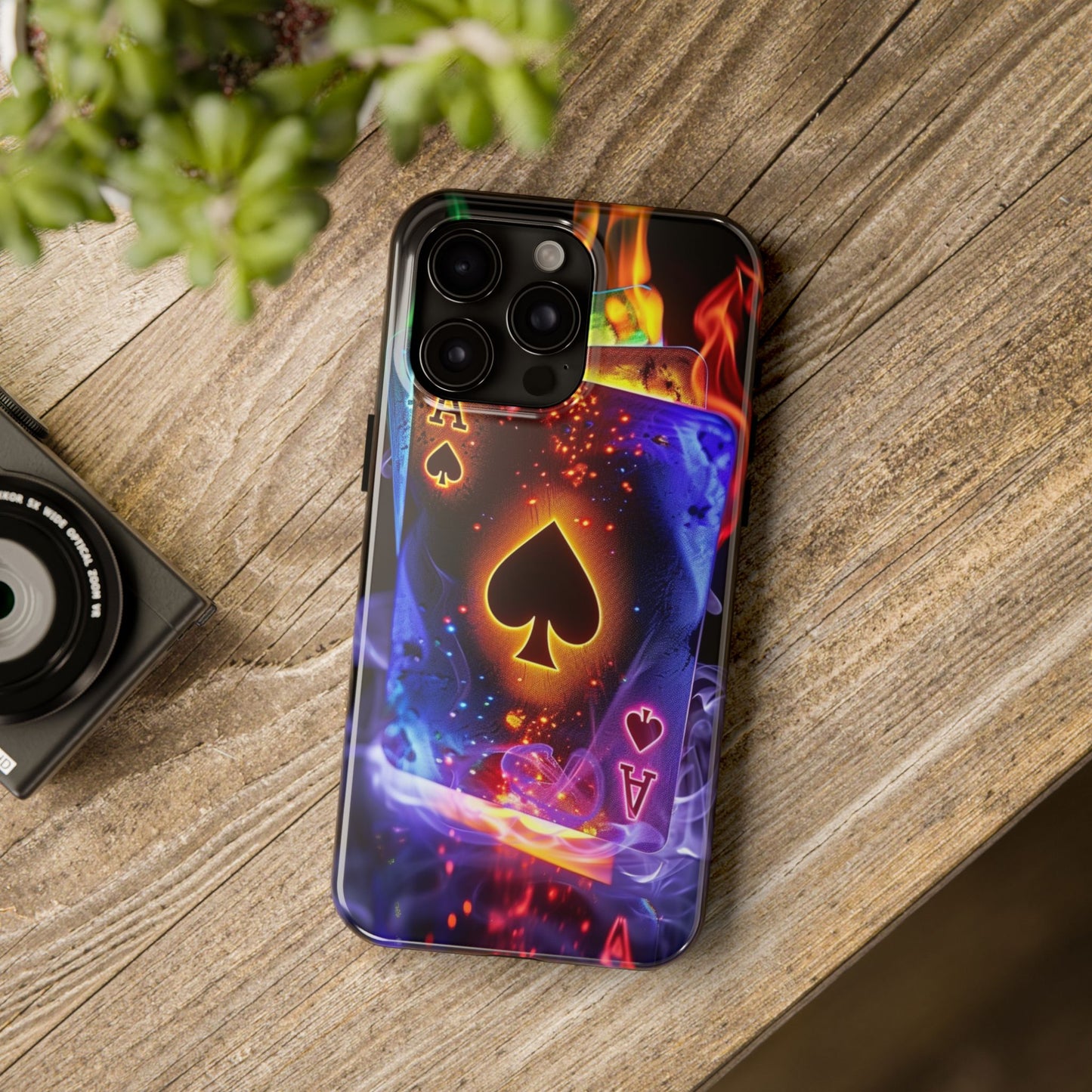 Ace of Spades Tough Phone Cases, Gaming Phone Cover, Gift for Gamers, Protective Case, Stylish Phone Accessory, Unique Phone Case | Iphone case
