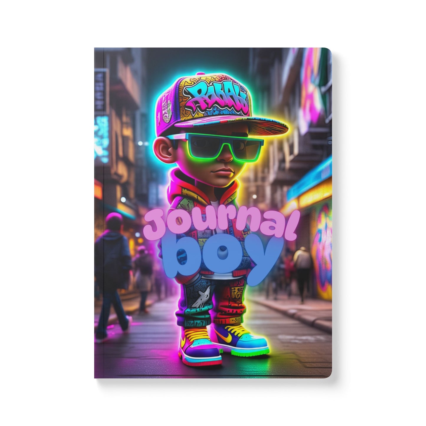 Urban Style Journal Book for Boy - Softcover Journal