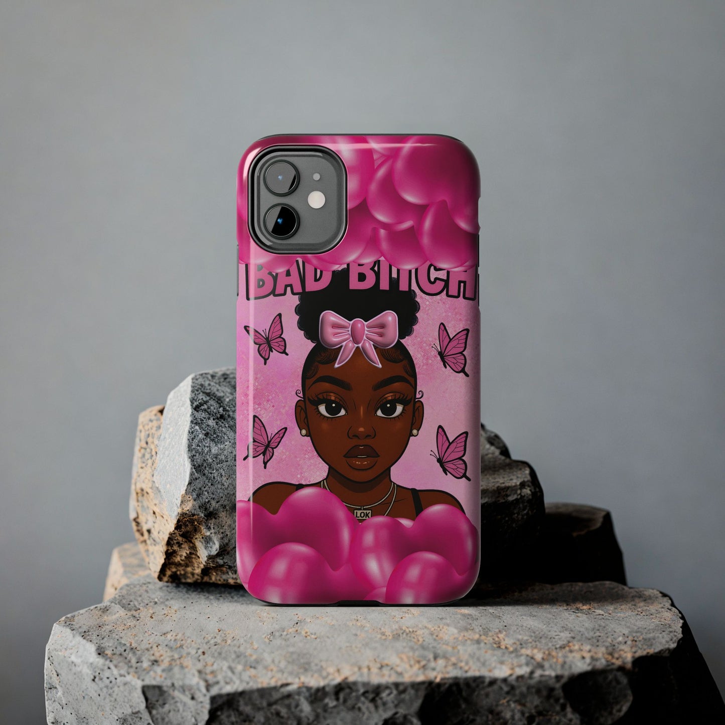 Bad Bitch Tough Phone Case - Stylish Protection for Trendsetters