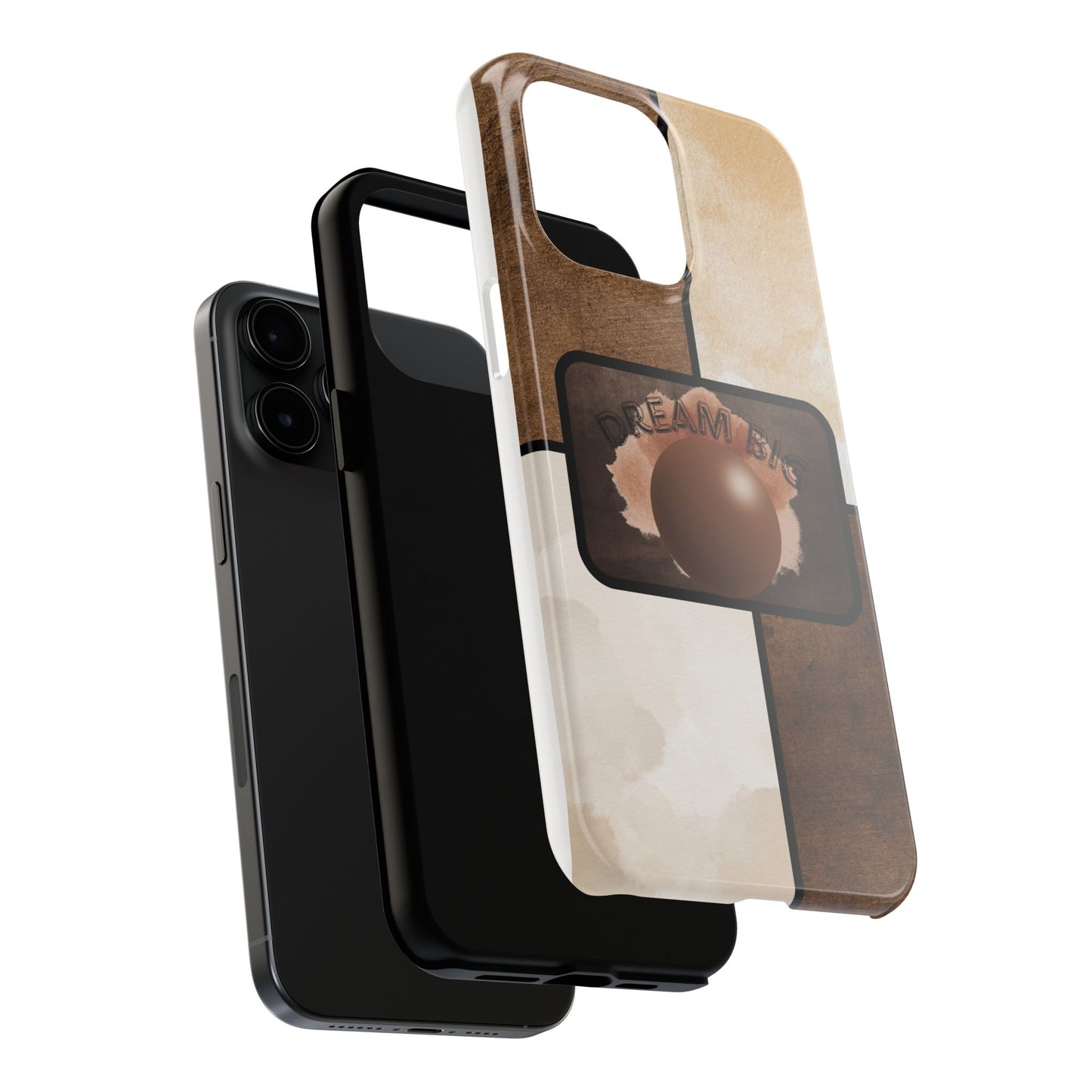 Dream Big Tough Phone Cases, Inspirational Gifts, Motivational Phone Cover, Durable Cases for Daily Use, Unique Phone Accessories