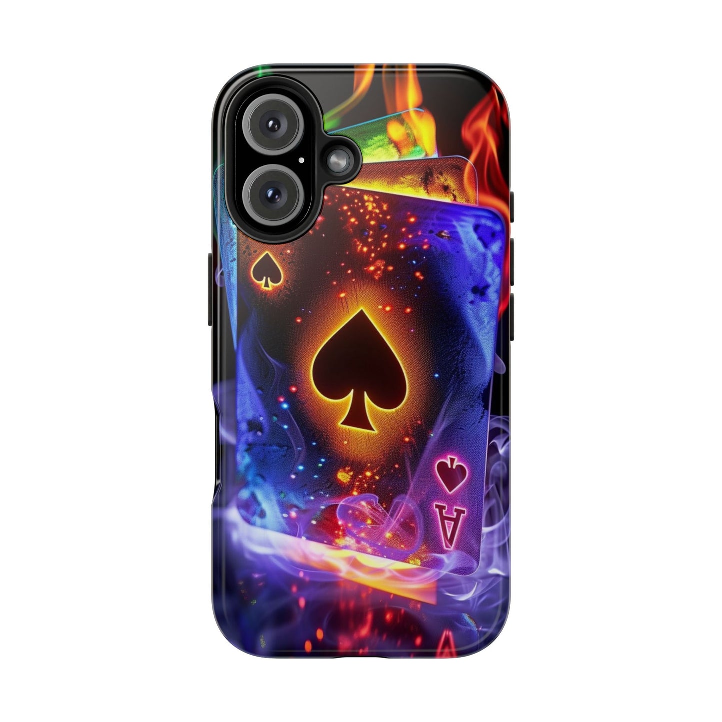Ace of Spades Tough Phone Cases, Gaming Phone Cover, Gift for Gamers, Protective Case, Stylish Phone Accessory, Unique Phone Case | Iphone case