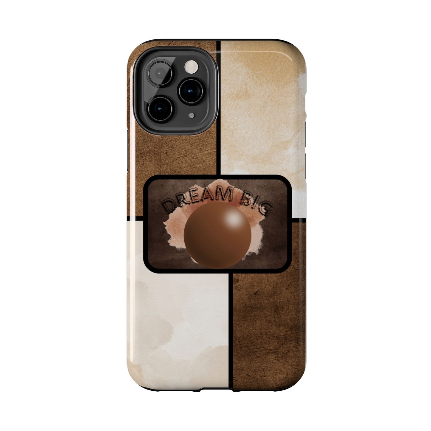 Dream Big Tough Phone Cases, Inspirational Gifts, Motivational Phone Cover, Durable Cases for Daily Use, Unique Phone Accessories