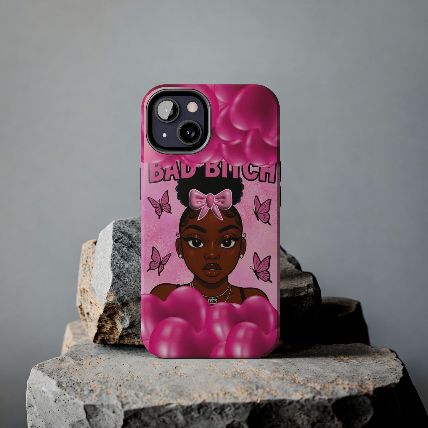 Bad Bitch Tough Phone Case - Stylish Protection for Trendsetters