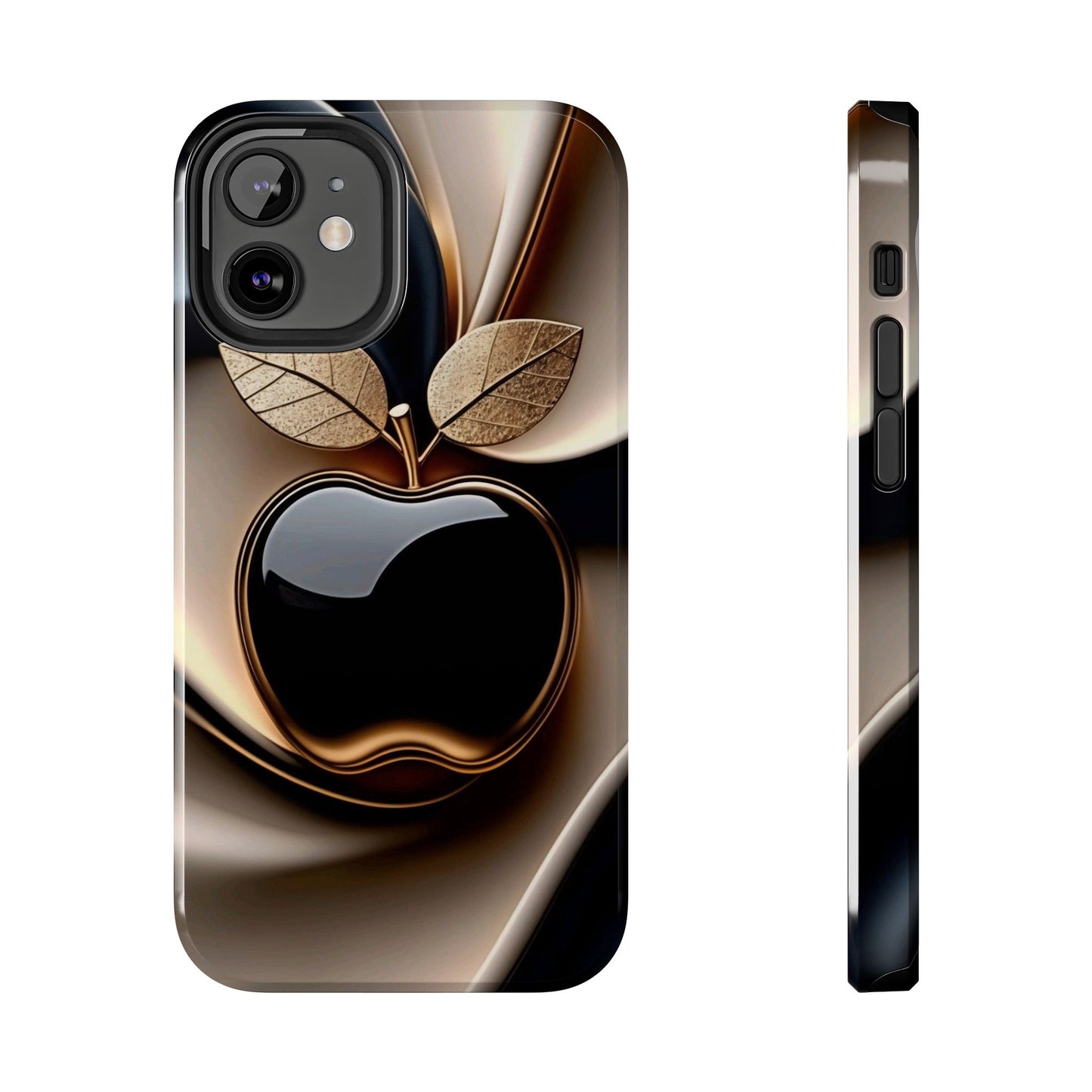 Sleek Apple-Inspired Tough Phone Cases, Stylish Smartphone Protection, Gift for Tech Lovers, Unique Phone Accessories | Iphone case