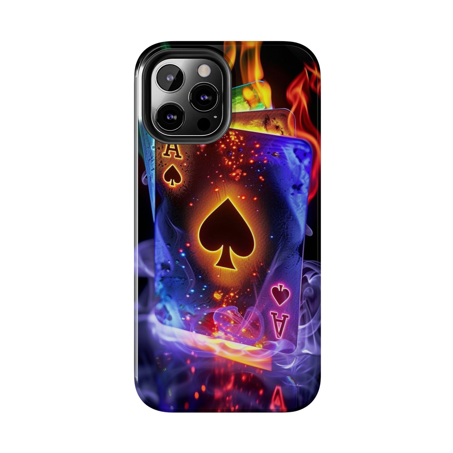 Ace of Spades Tough Phone Cases, Gaming Phone Cover, Gift for Gamers, Protective Case, Stylish Phone Accessory, Unique Phone Case | Iphone case