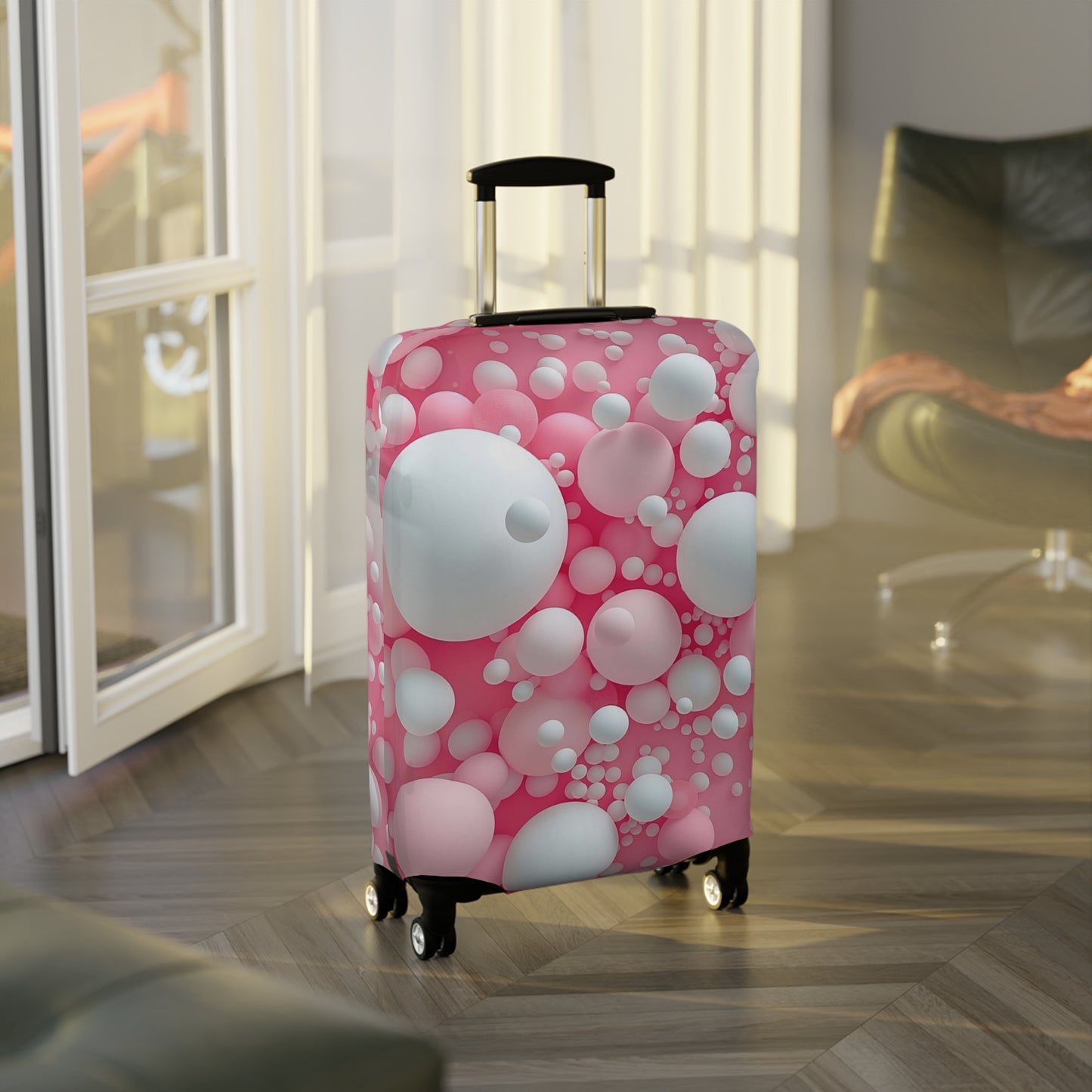 Vibrant Bubble Luggage Cover - Stylish Travel Accessory, Colorful Suitcase Protector, Unique Gift for Travelers, Travel Essentials, [...]
