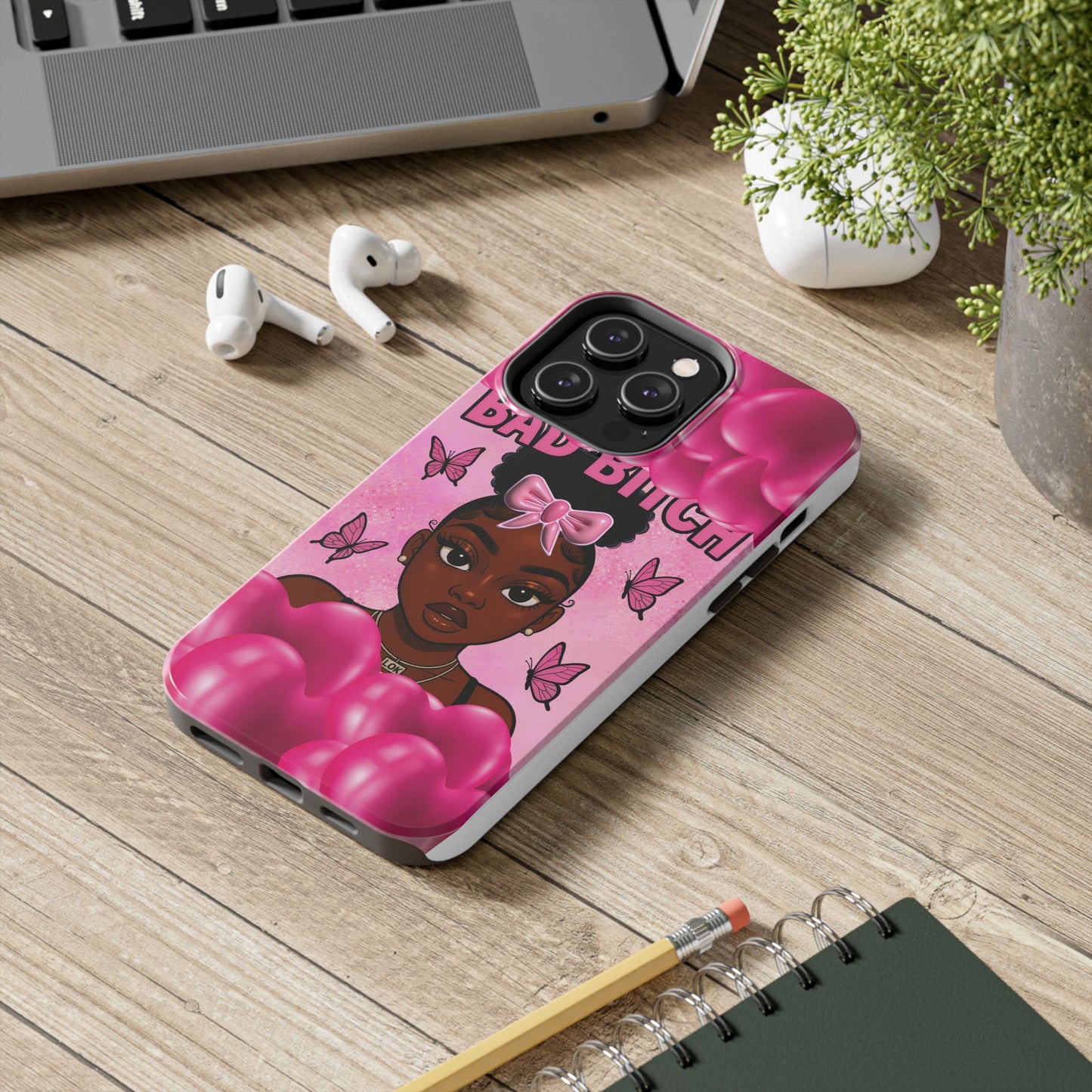 Bad Bitch Tough Phone Case - Stylish Protection for Trendsetters