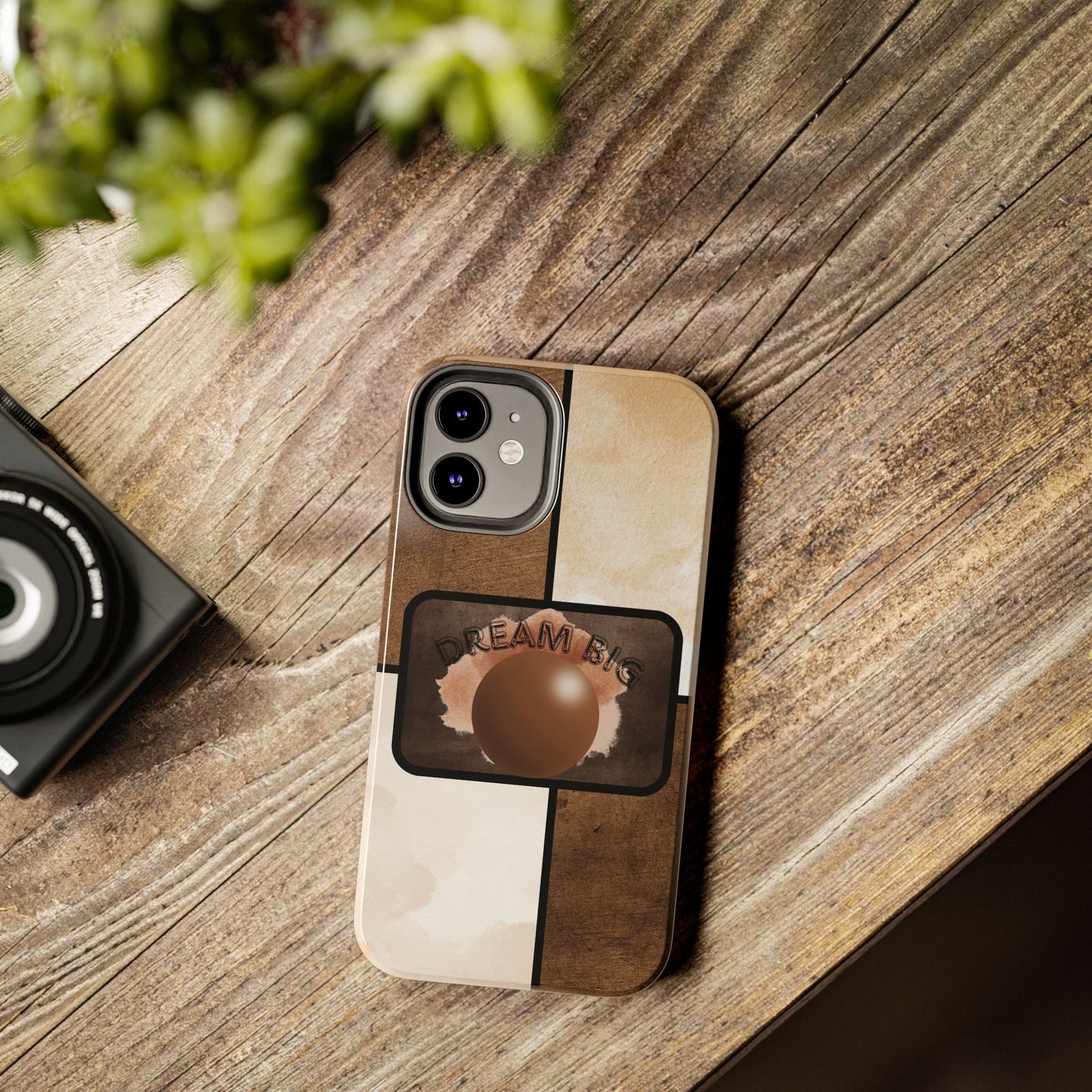 Dream Big Tough Phone Cases, Inspirational Gifts, Motivational Phone Cover, Durable Cases for Daily Use, Unique Phone Accessories
