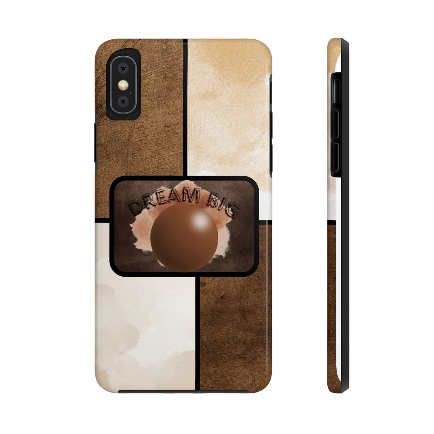 Dream Big Tough Phone Cases, Inspirational Gifts, Motivational Phone Cover, Durable Cases for Daily Use, Unique Phone Accessories