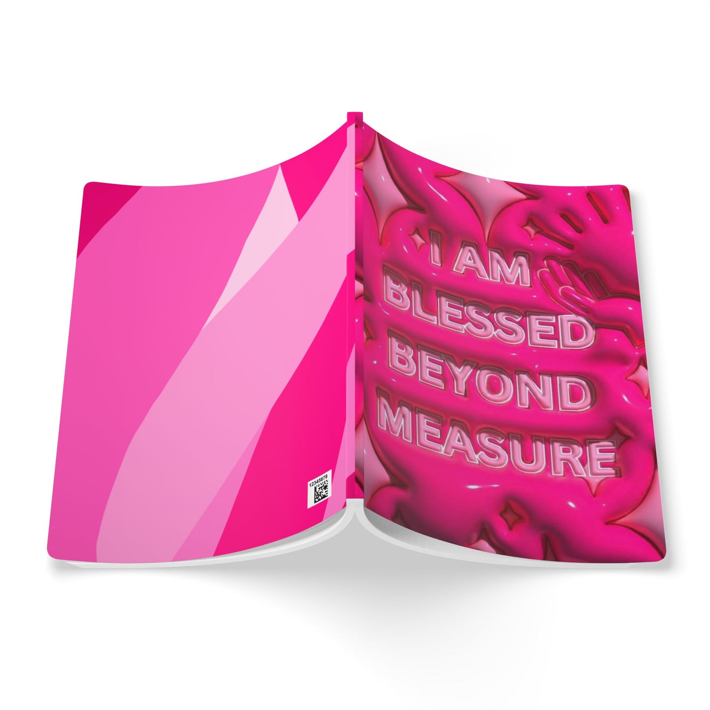 Blessed Beyond Measure Softcover Journal | Inspirational Notebook, Gratitude Journal, Gift for Her, Self-Care Essentials, Motivational Diary
