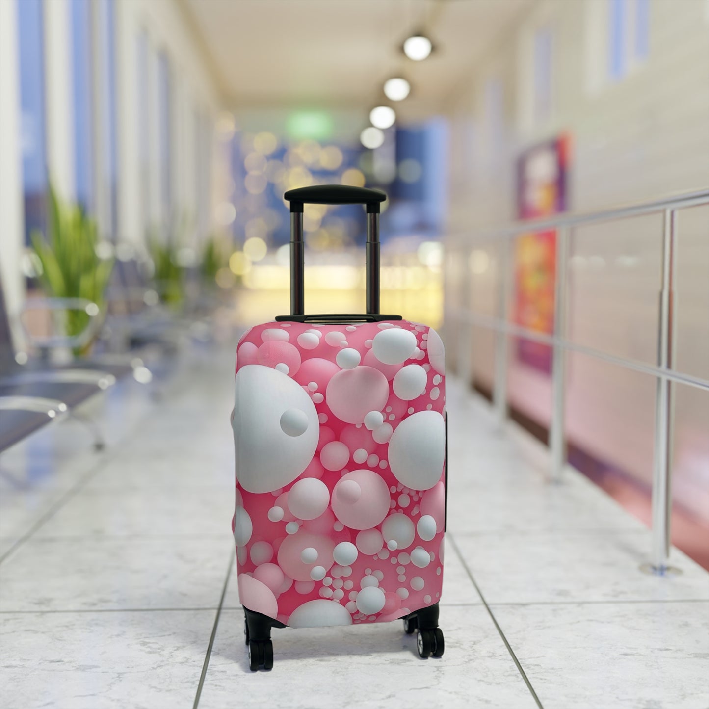 Vibrant Bubble Luggage Cover - Stylish Travel Accessory, Colorful Suitcase Protector, Unique Gift for Travelers, Travel Essentials, [...]