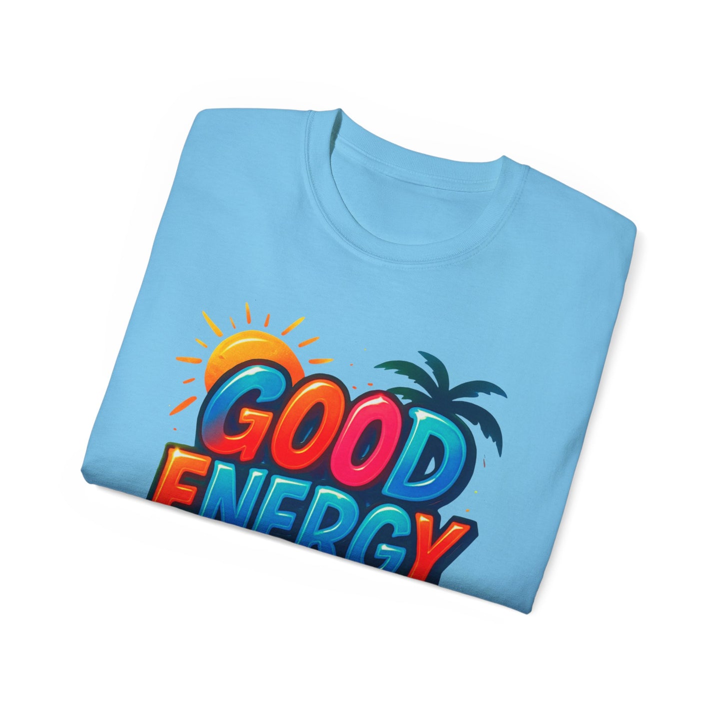Tropical Vibes Tee - Good Energy Drip T-shirt