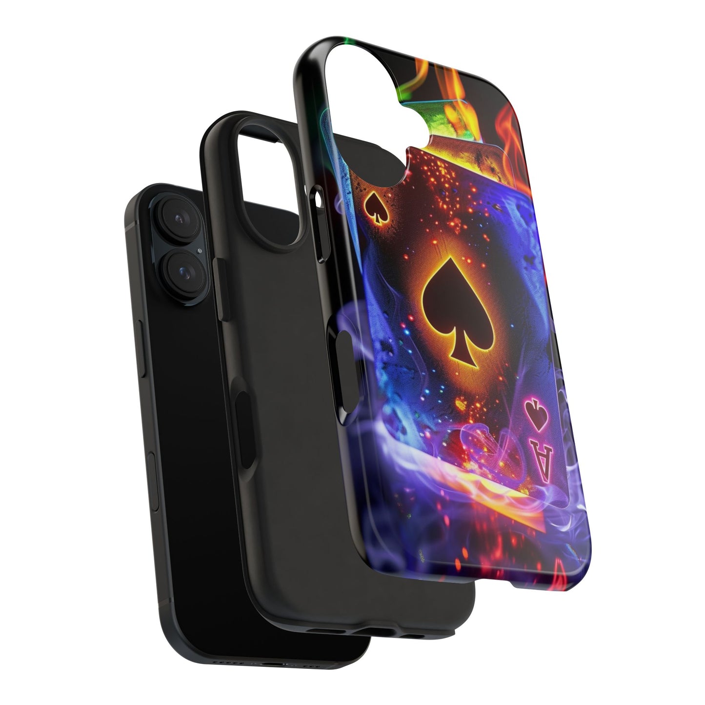 Ace of Spades Tough Phone Cases, Gaming Phone Cover, Gift for Gamers, Protective Case, Stylish Phone Accessory, Unique Phone Case | Iphone case