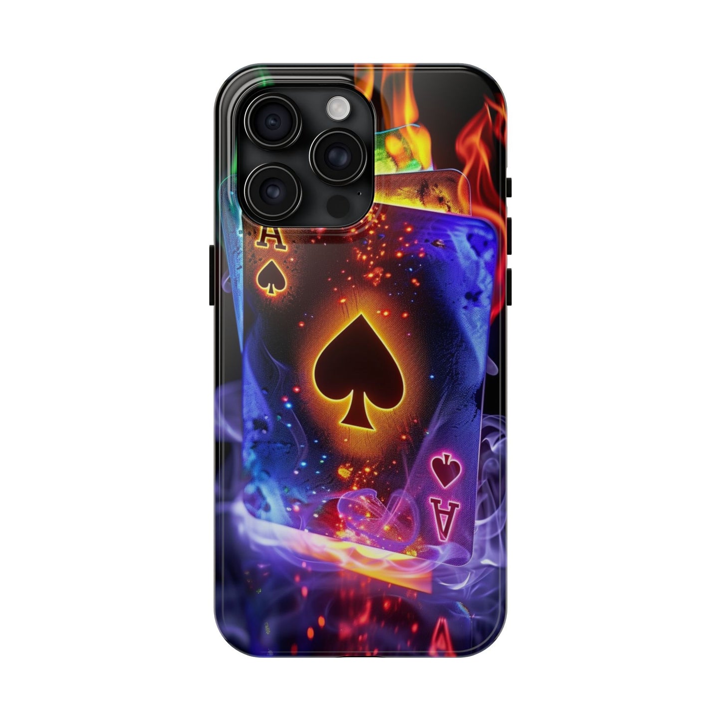 Ace of Spades Tough Phone Cases, Gaming Phone Cover, Gift for Gamers, Protective Case, Stylish Phone Accessory, Unique Phone Case | Iphone case