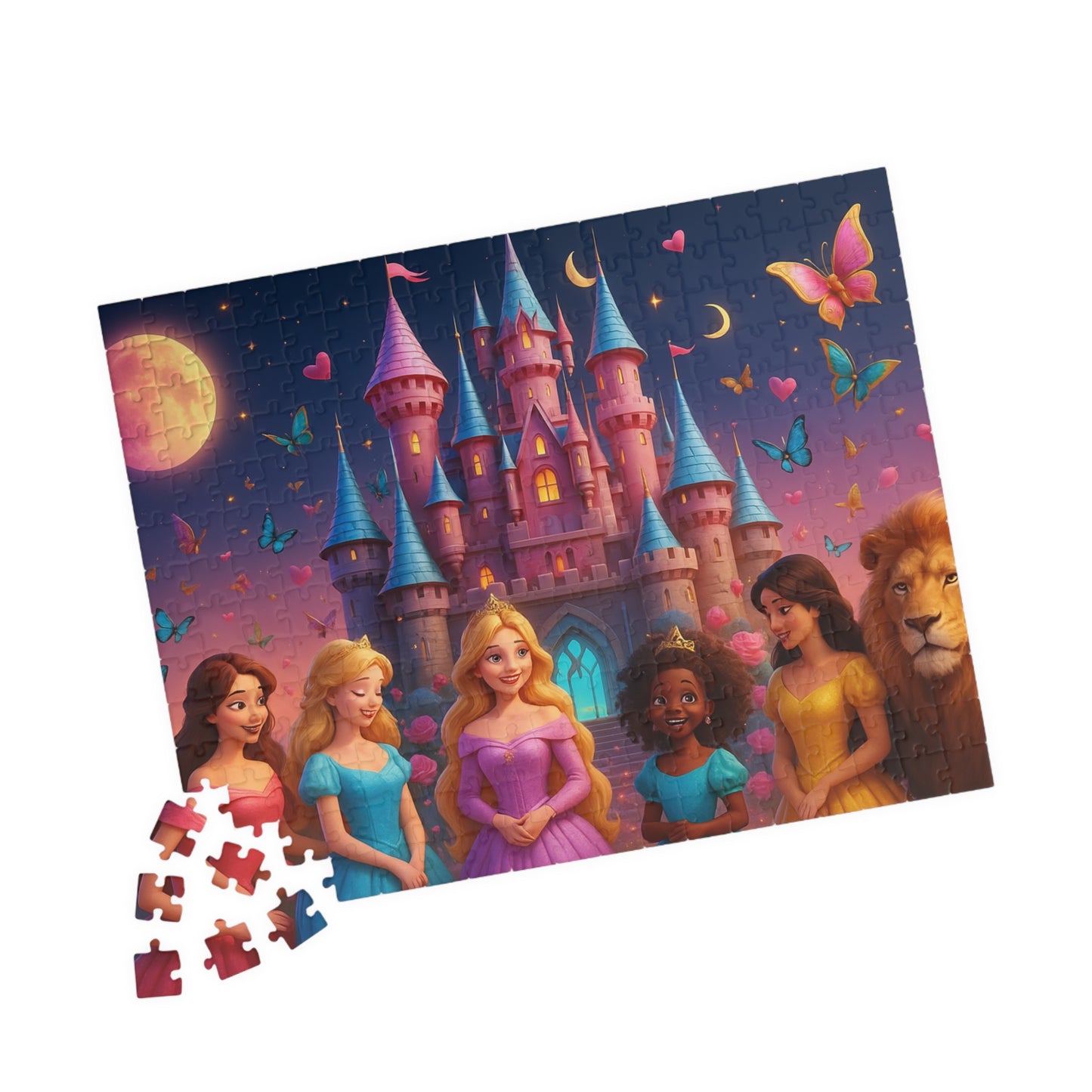 Fairytale-Themed Puzzle - Enchanting 110, 252, 520, 1014-Piece Mystical Castle, Family Fun Activity, Gift for Kids, Puzzle Lovers