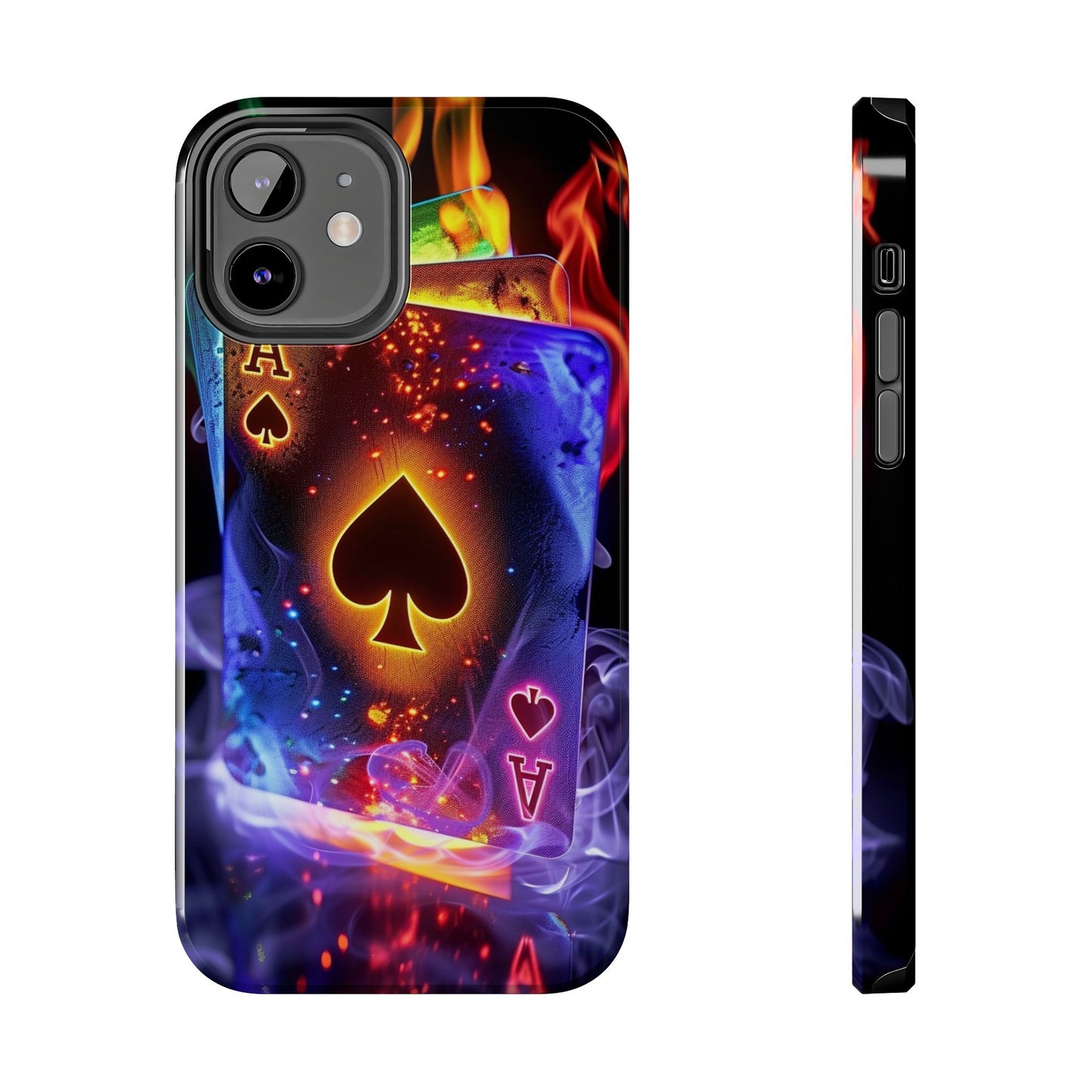 Ace of Spades Tough Phone Cases, Gaming Phone Cover, Gift for Gamers, Protective Case, Stylish Phone Accessory, Unique Phone Case | Iphone case