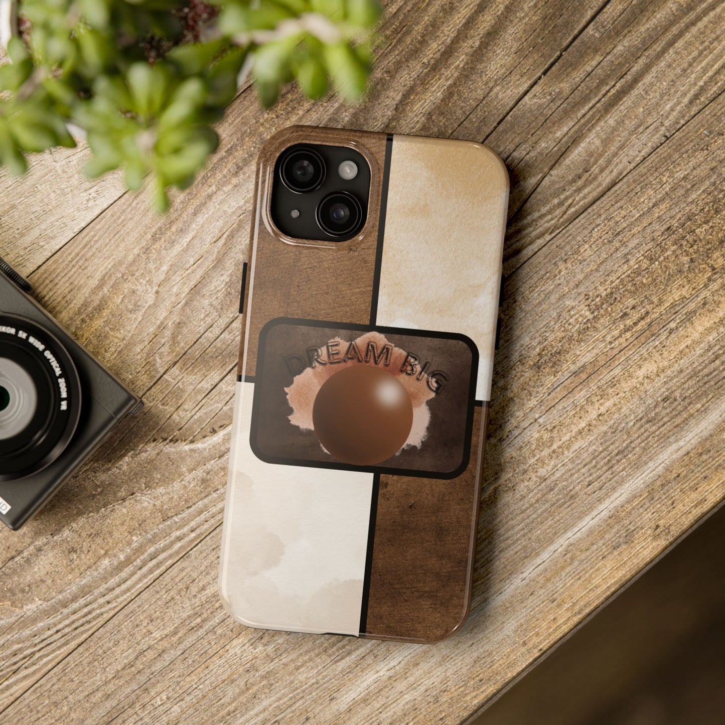 Dream Big Tough Phone Cases, Inspirational Gifts, Motivational Phone Cover, Durable Cases for Daily Use, Unique Phone Accessories