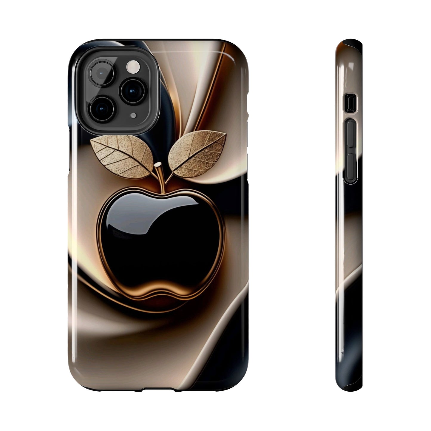 Sleek Apple-Inspired Tough Phone Cases, Stylish Smartphone Protection, Gift for Tech Lovers, Unique Phone Accessories | Iphone case