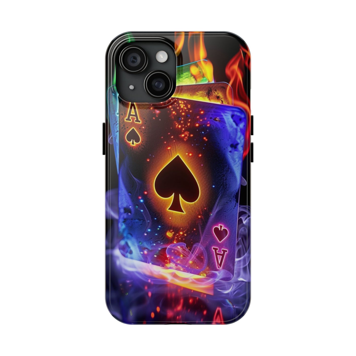 Ace of Spades Tough Phone Cases, Gaming Phone Cover, Gift for Gamers, Protective Case, Stylish Phone Accessory, Unique Phone Case | Iphone case