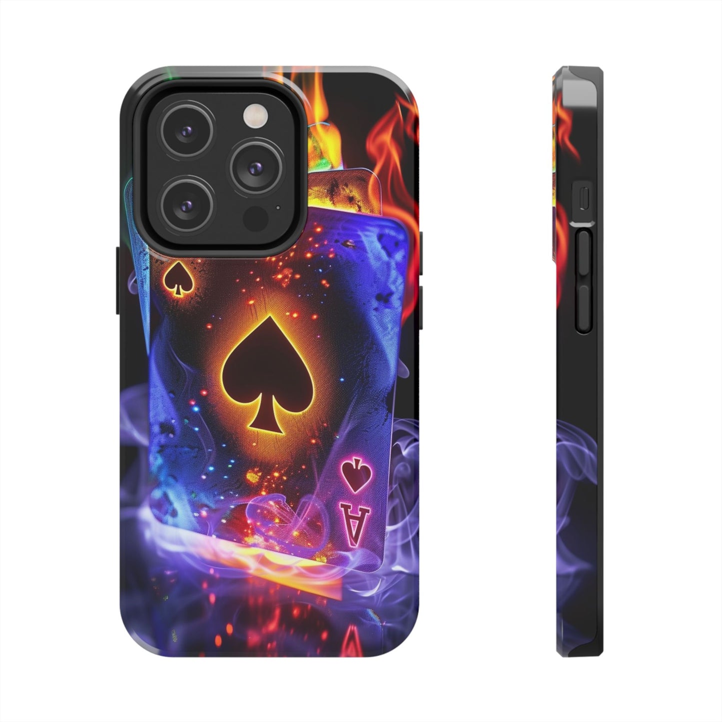 Ace of Spades Tough Phone Cases, Gaming Phone Cover, Gift for Gamers, Protective Case, Stylish Phone Accessory, Unique Phone Case | Iphone case