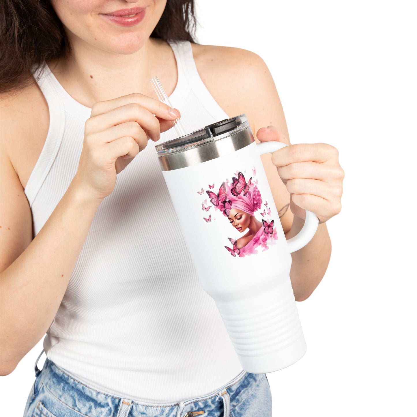 Chic Insulated Travel Tumbler - 40oz