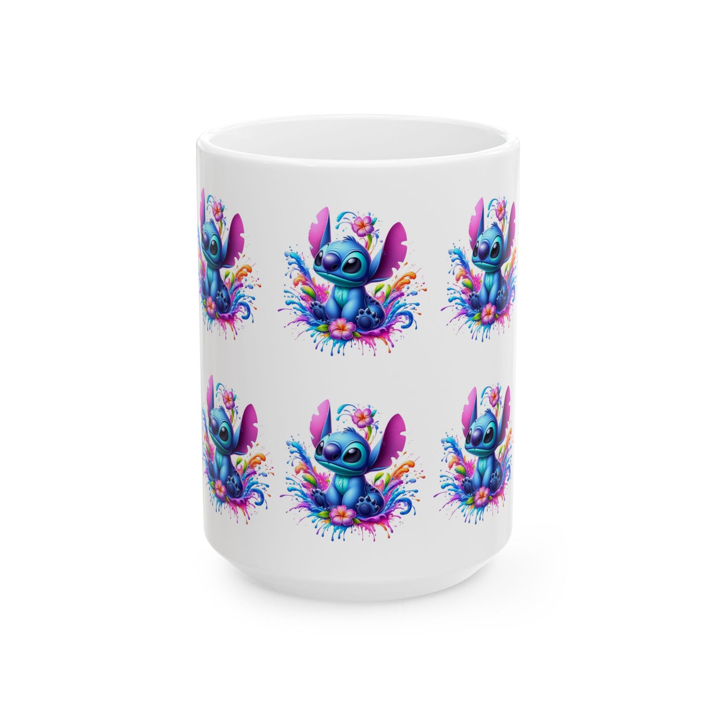 Colorful Stitch Ceramic Mug