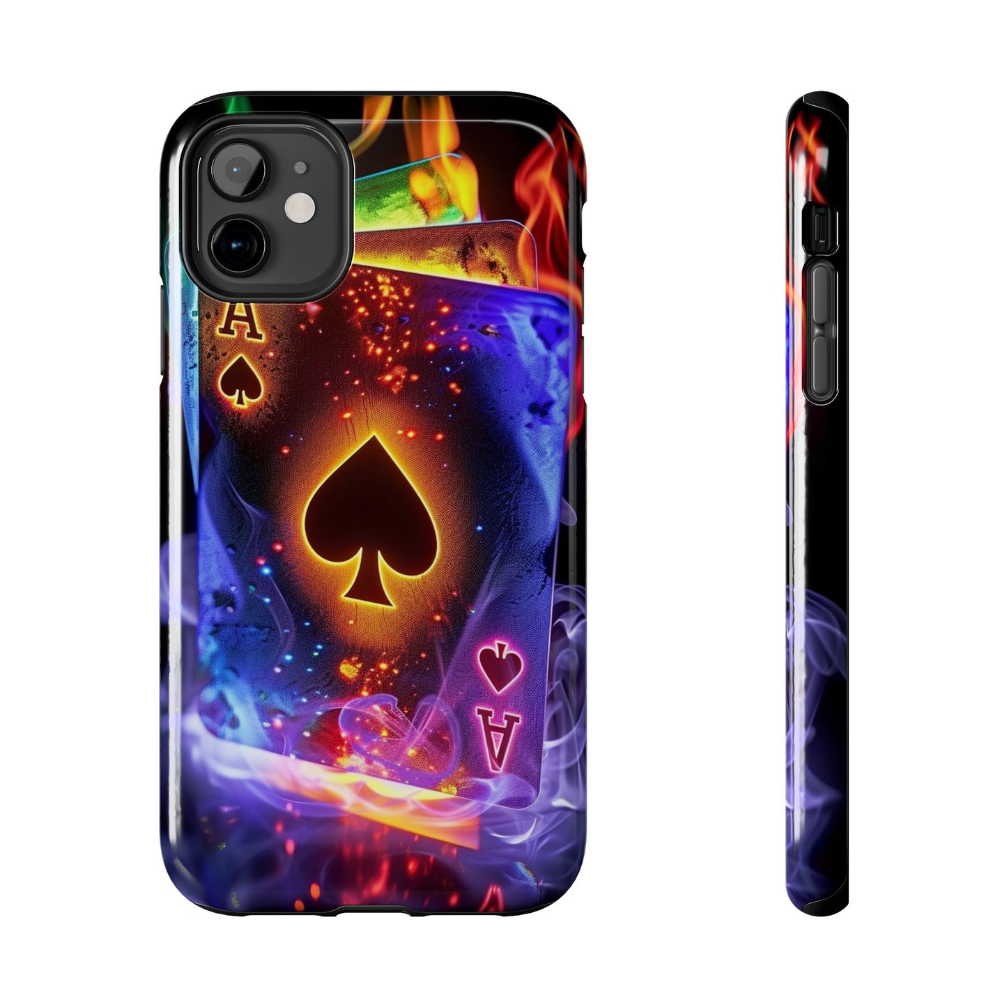 Ace of Spades Tough Phone Cases, Gaming Phone Cover, Gift for Gamers, Protective Case, Stylish Phone Accessory, Unique Phone Case | Iphone case