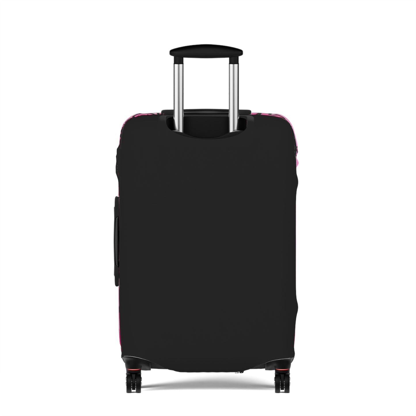 Stylish Luggage Cover with Cute Character Design, Travel Accessory for Girls, Gift for Travelers, Fun Suitcase Protector, Unique Travel Gear