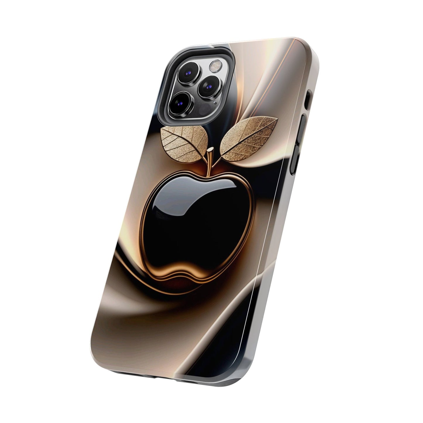 Sleek Apple-Inspired Tough Phone Cases, Stylish Smartphone Protection, Gift for Tech Lovers, Unique Phone Accessories | Iphone case