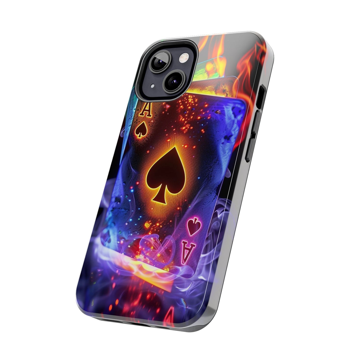 Ace of Spades Tough Phone Cases, Gaming Phone Cover, Gift for Gamers, Protective Case, Stylish Phone Accessory, Unique Phone Case | Iphone case