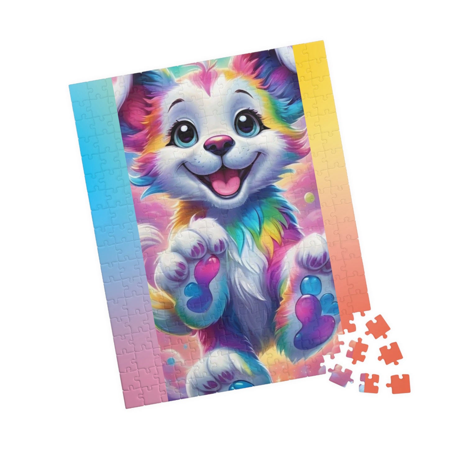 Colorful Animal Puzzle for Kids & Adults, Vibrant Jigsaw Fun, Perfect Gift for Family Game Night, Birthday, Holidays