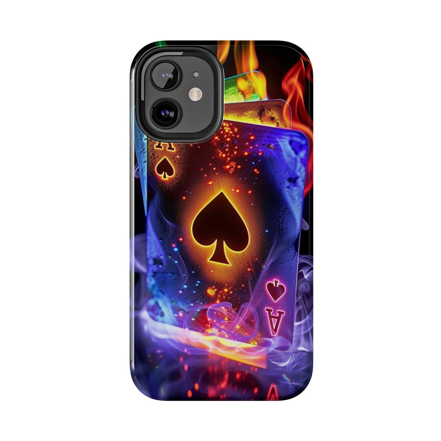 Ace of Spades Tough Phone Cases, Gaming Phone Cover, Gift for Gamers, Protective Case, Stylish Phone Accessory, Unique Phone Case | Iphone case