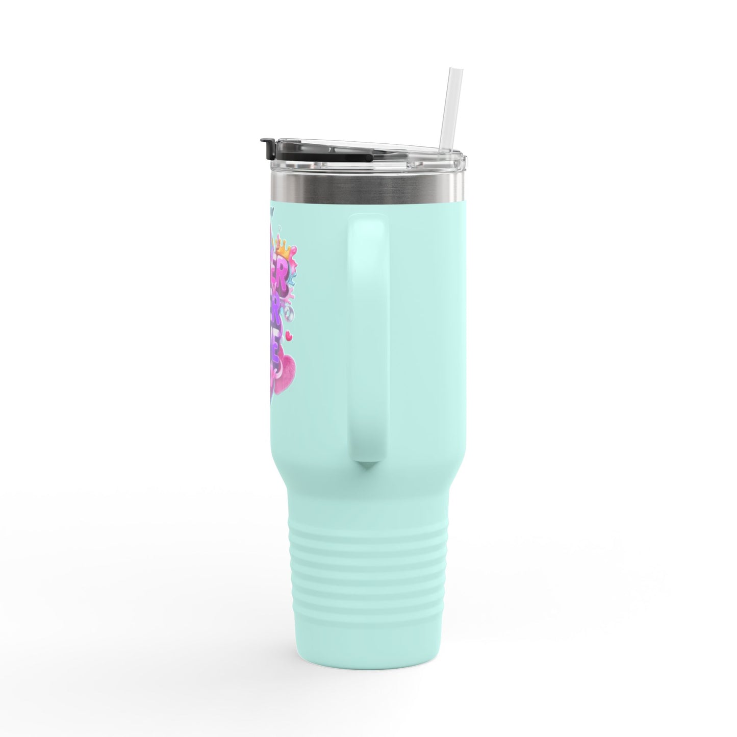 Motivational Insulated Travel Tumbler - 40oz